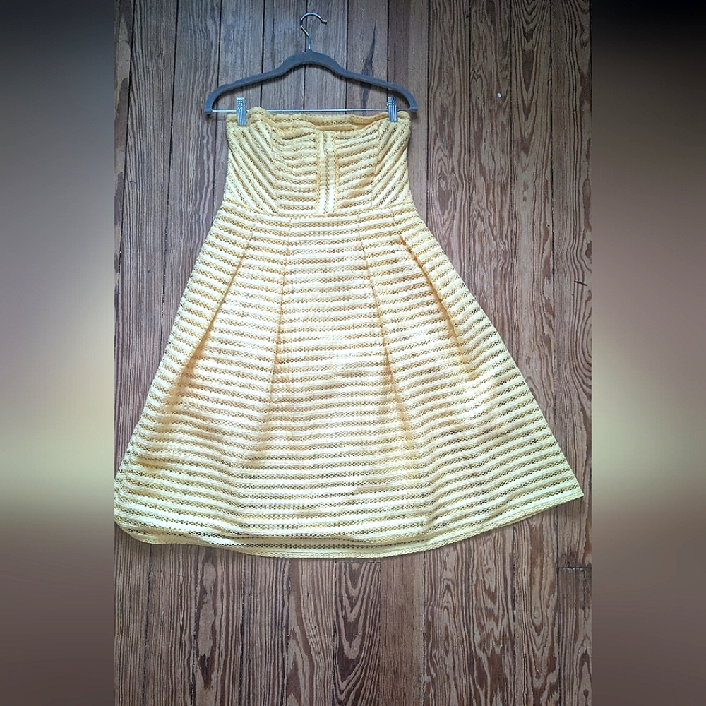 New York & Company  Yellow Dress